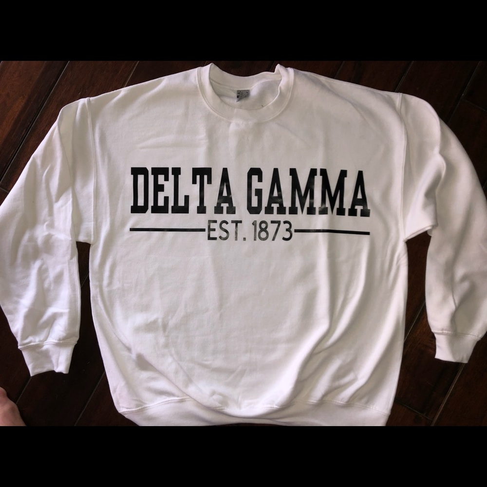 Delta gamma sweatshirt